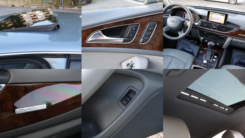 Audi A6 3.0TDI 245К.С. QUATTRO ДИСТРОНИК КОЖА Line Assist, снимка 17 - Автомобили и джипове - 52003544