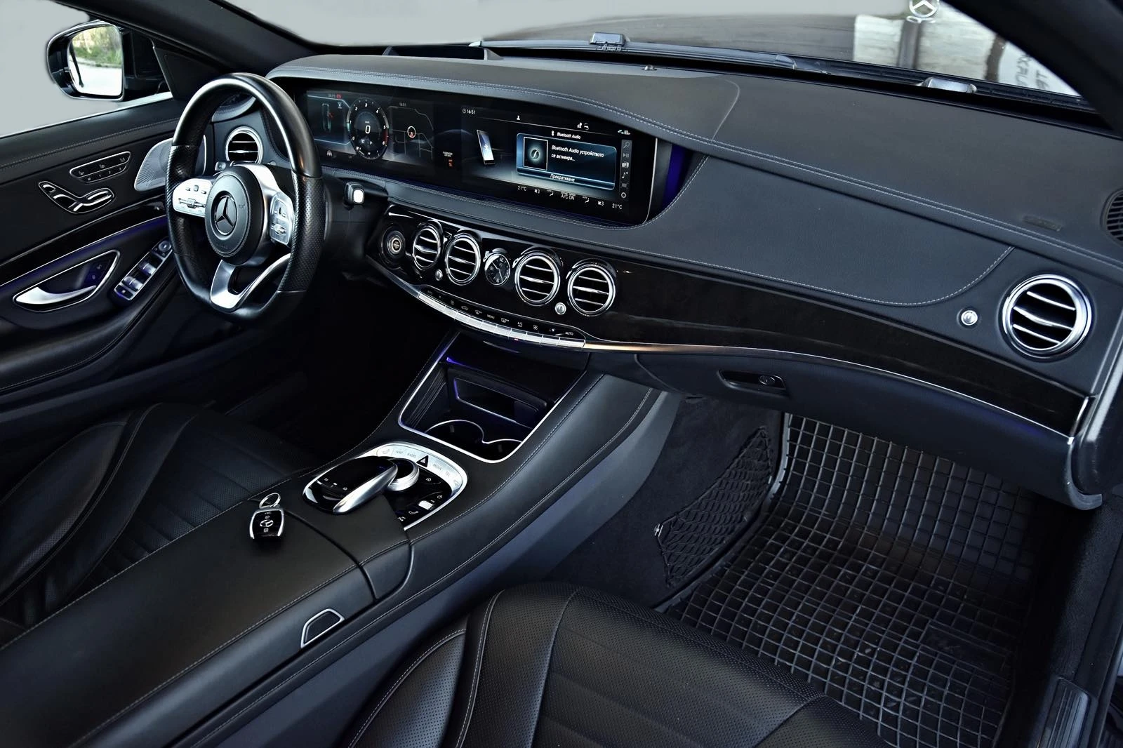 Mercedes-Benz S 350 ЛИЗИНГ/LONG/ 3-TV/ FULL OPTION | Mobile.bg — изображение 16