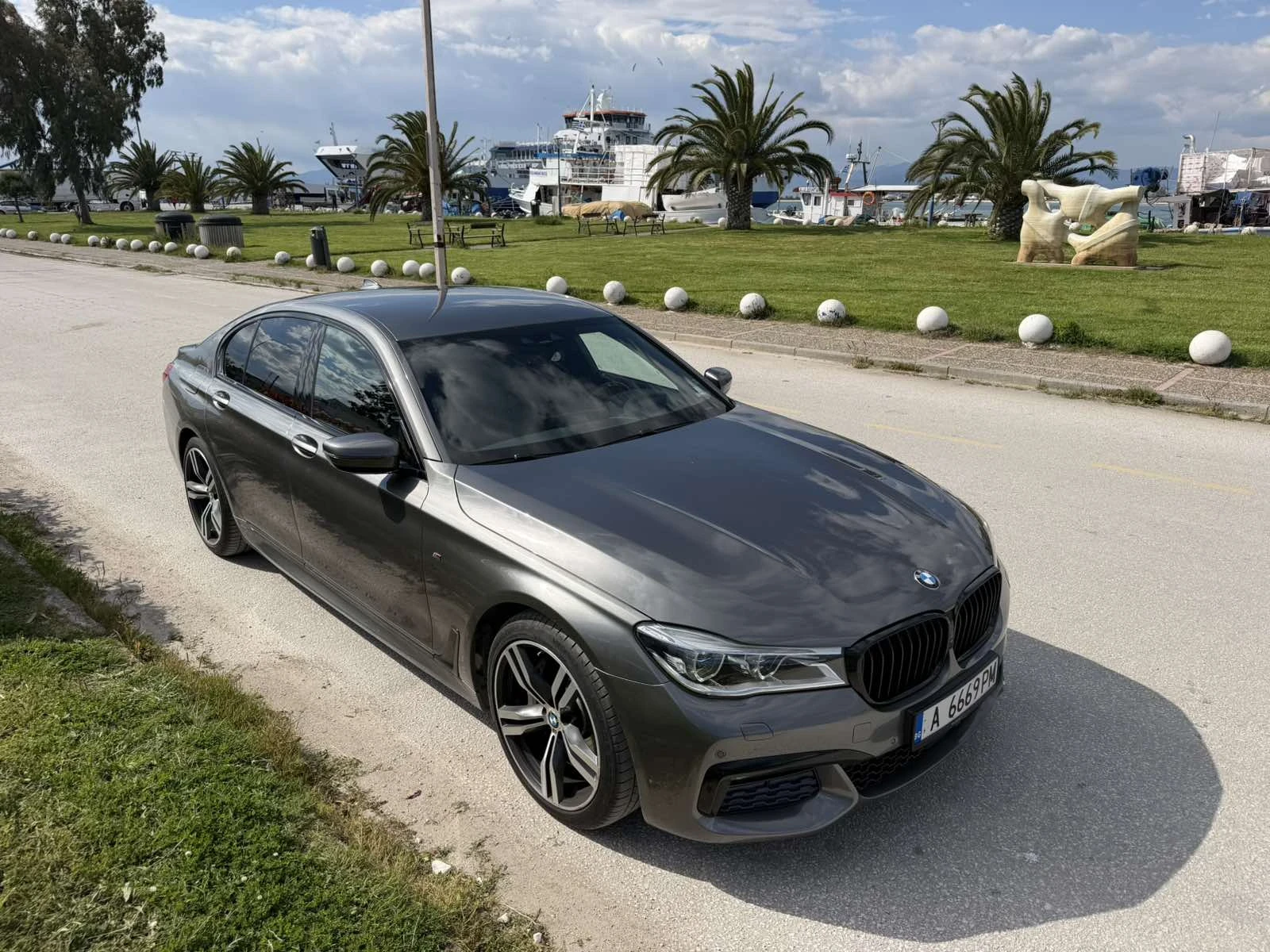 BMW 740 M Pack Сменени вериги , снимка 2 - Автомобили и джипове - 54392251