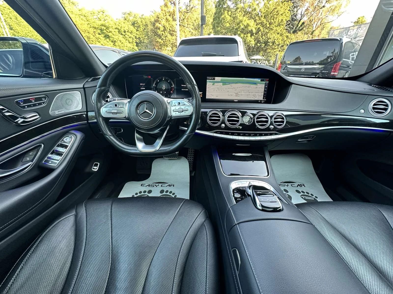 Mercedes-Benz S 350 L 4M AMG /CAMERA /PANO/TV/ ГОТОВ ЛИЗИНГ !!!, снимка 9 - Автомобили и джипове - 56015591
