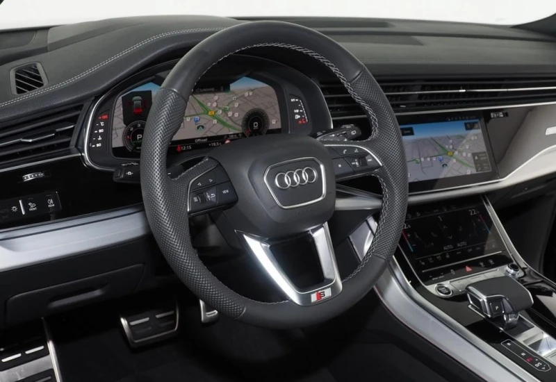 Audi Q8 50 TDI/FACELIFT/S-LINE/S-SEATS/B&O/PANO/MATRIX/360, снимка 8 - Автомобили и джипове - 52309698