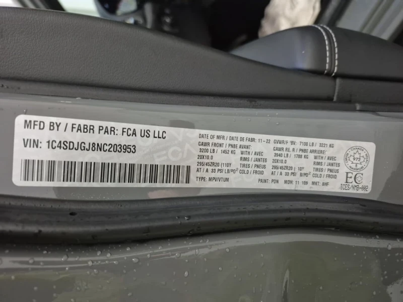 Dodge Durango * SRT 392 * CARFAX * , снимка 7 - Автомобили и джипове - 53010045