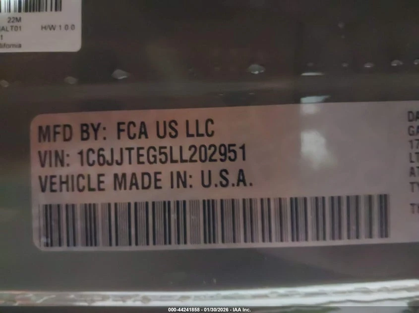 Jeep Gladiator 3.6l Mojave 4X4, снимка 9 - Автомобили и джипове - 53810041