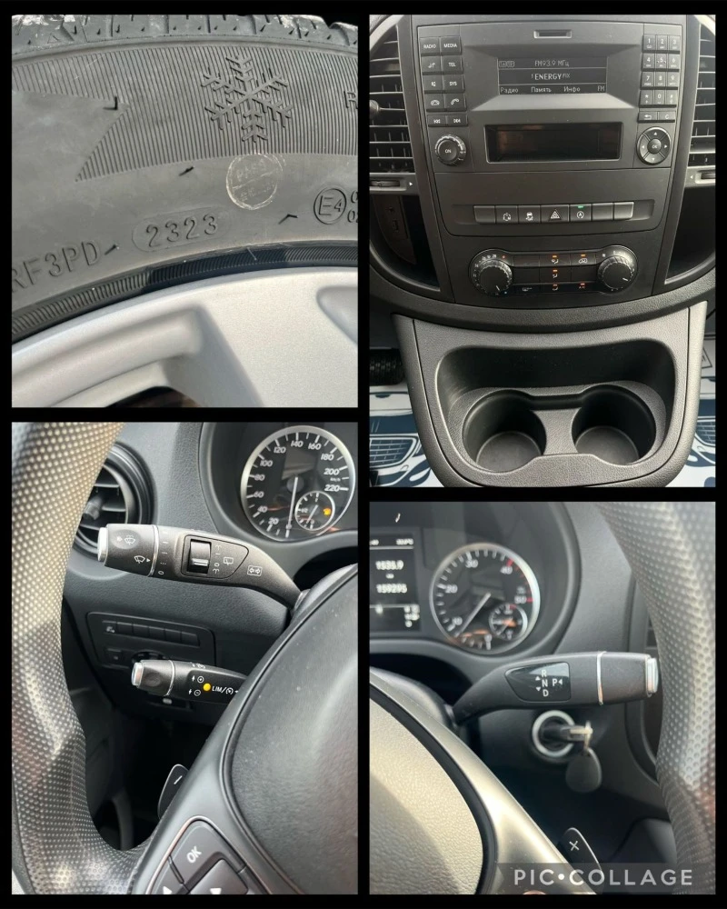 Mercedes-Benz Vito 250 CDI, 190К.С., ПЪТНИЧЕСКИ, АВТОМАТ , снимка 14 - Бусове и автобуси - 45850993