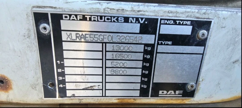 Daf 55, снимка 4 - Камиони - 49605781