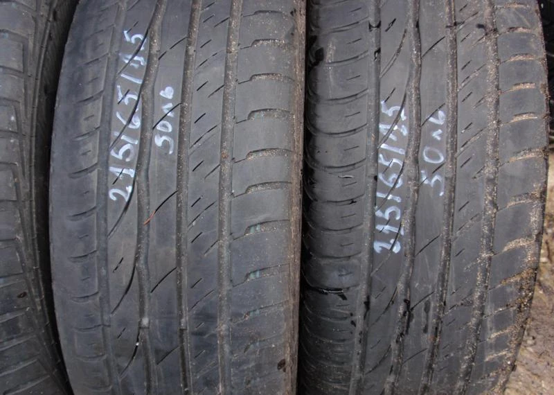 Гуми Летни 215/65R15, снимка 4 - Гуми и джанти - 5257179