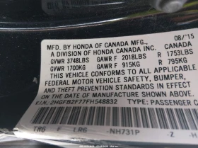 Honda Civic 1.8L I-4 VVT, 143HP Front Wheel Drive - 7500 € / 14668.73 лв. - 63123753 14