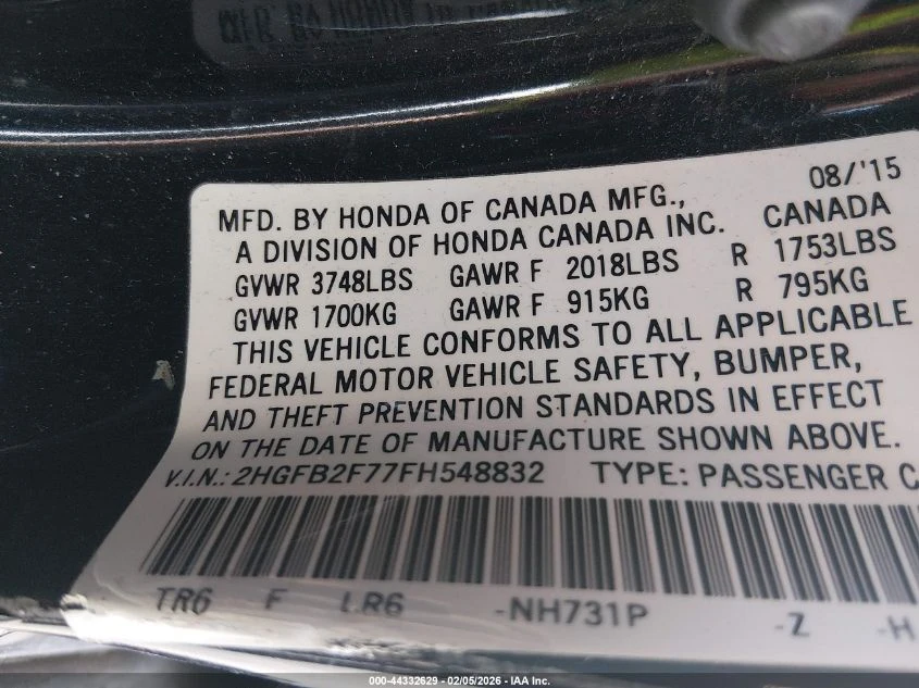 Honda Civic 1.8L I-4 VVT, 143HP Front Wheel Drive | Mobile.bg � ����������� 14