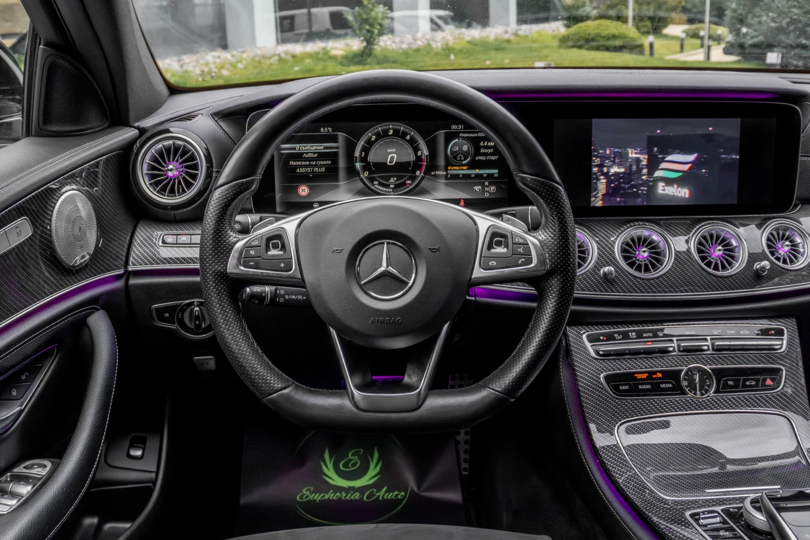 Mercedes-Benz E 350 d* BRABUS LIMITED* RED CUT* CARBON* 9G-TRONIC* FUL, снимка 14 - Автомобили и джипове - 53941215