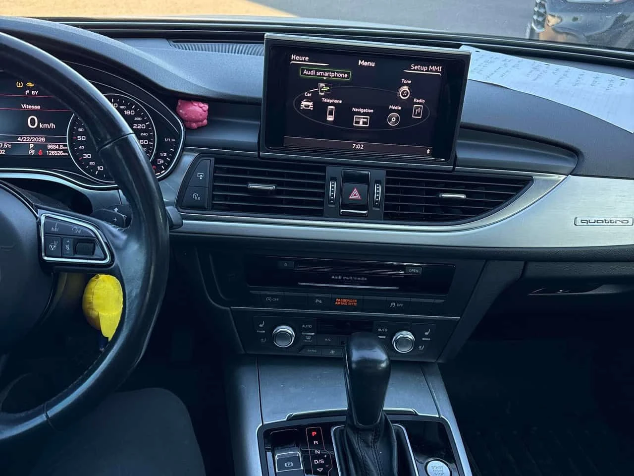 Audi A6 * 2.0T * PANO* KEYLESS* ПОДГРЕВ* , снимка 9 - Автомобили и джипове - 54507936