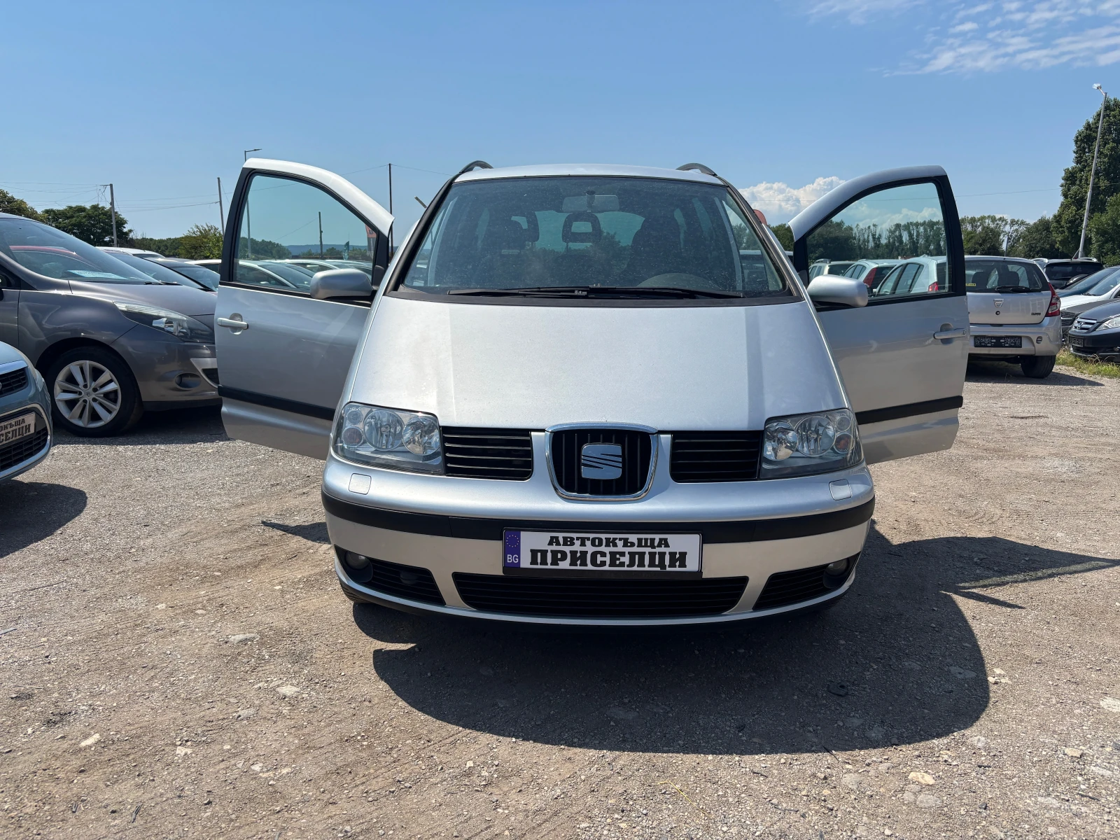 Seat Alhambra 2.0 БЕНЗИН/ГАЗ 7 МЕСТА, снимка 1 - Автомобили и джипове - 55199185