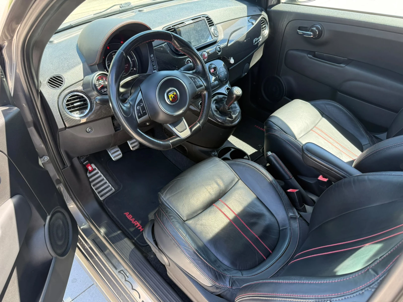 Fiat 500 ABARTH 595 TURISMOBEATS/ANDROID/CAMERA, снимка 9 - Автомобили и джипове - 55274012