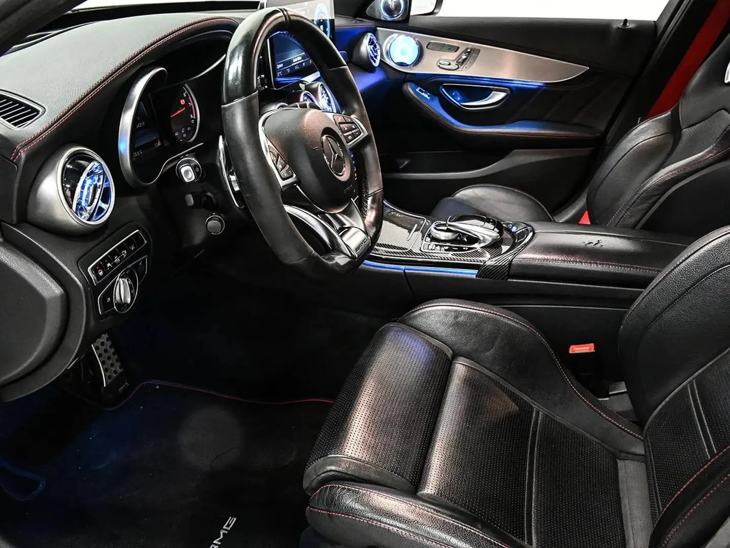 Mercedes-Benz C 43 AMG 360* HUD* PANO* KEYLESS GO* DIS* LED* CARBON* ���� | Mobile.bg � ����������� 9