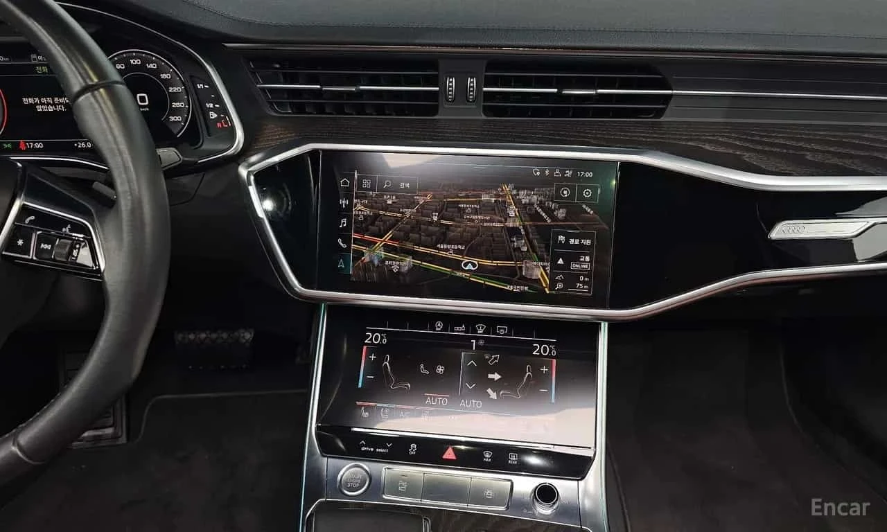 Audi A6 / ДИСТРОНИК / ХЕД-ЪП / ОБДУХВАНЕ / 360, снимка 14 - Автомобили и джипове - 56431384