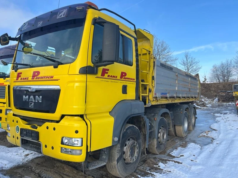 Man Tgs 6х4, Самосвал, Внос, , , снимка 8 - Камиони - 48229238