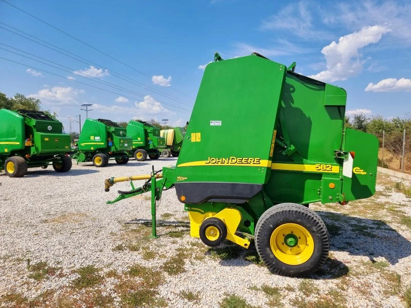 Балировачка John Deere 582 мрежа+ сезал, снимка 2 - Селскостопанска техника - 46584704