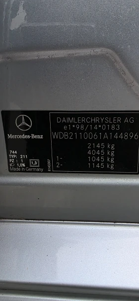 Mercedes-Benz E 220 CDI  W211, снимка 16