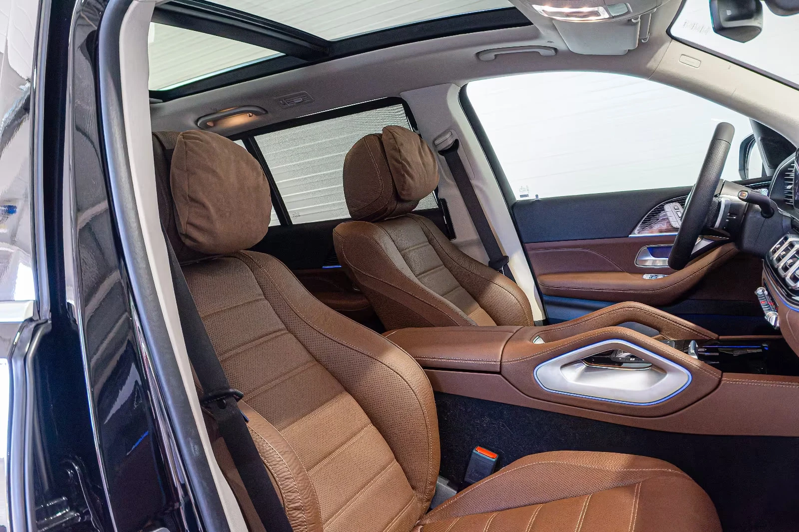 Mercedes-Benz GLS 450 d4MATIC/367HP/7S/PANO/MASSAGE/BURM/360/HUD/627g | Mobile.bg   15