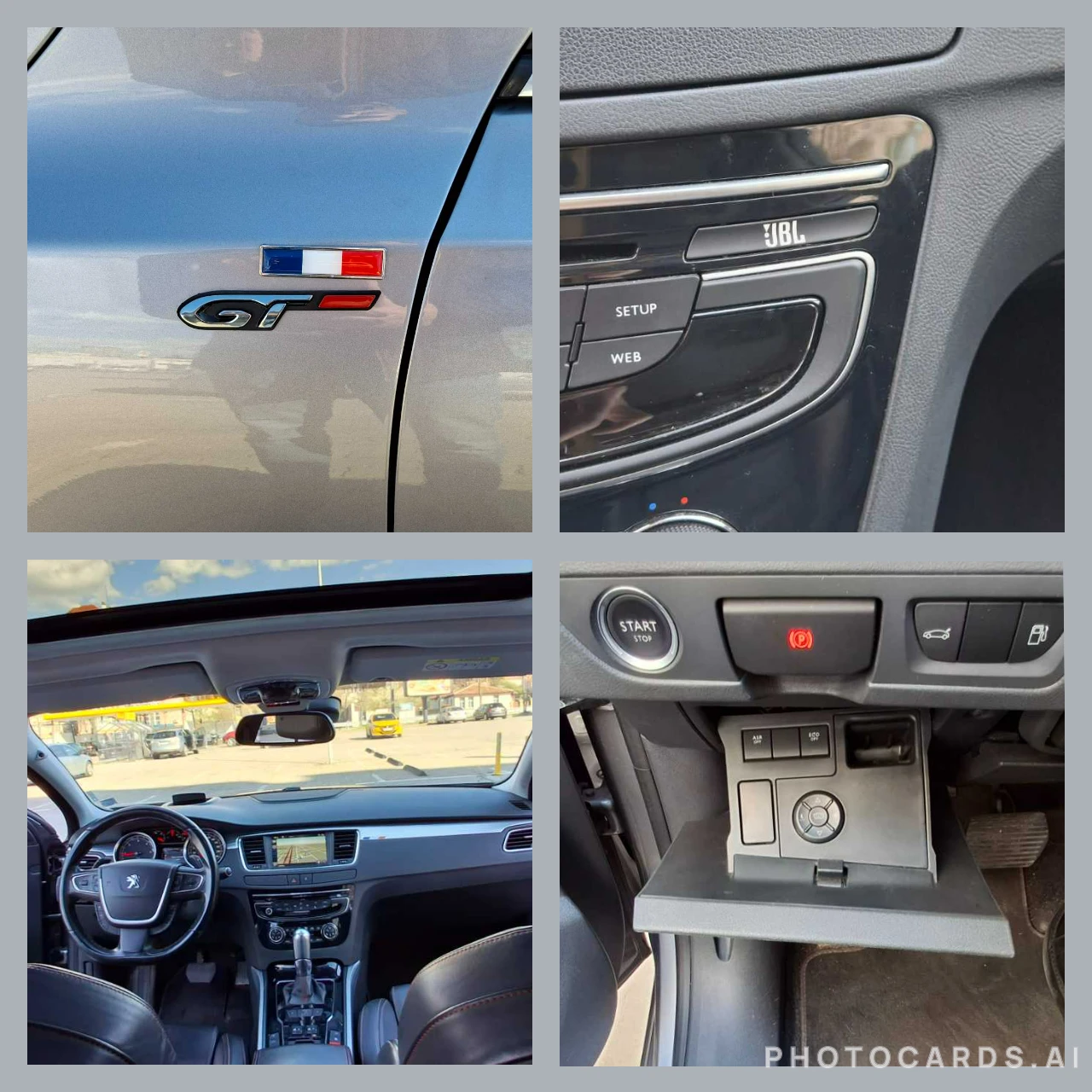 Peugeot 508 GT 2.0 180 FULL | Евро 6 | Шибедах | JBL, снимка 17 - Автомобили и джипове - 54316375