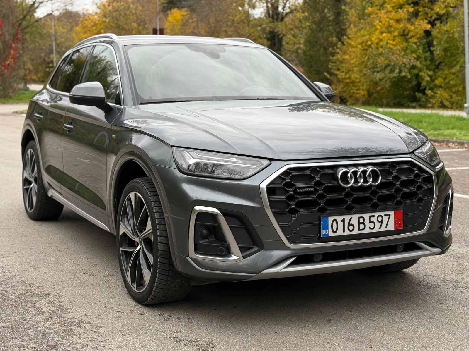 Audi Q5 4.0TDI* FACE* 3X S-LINE* MATRIX* DIST* CAM* FULL | Mobile.bg   3