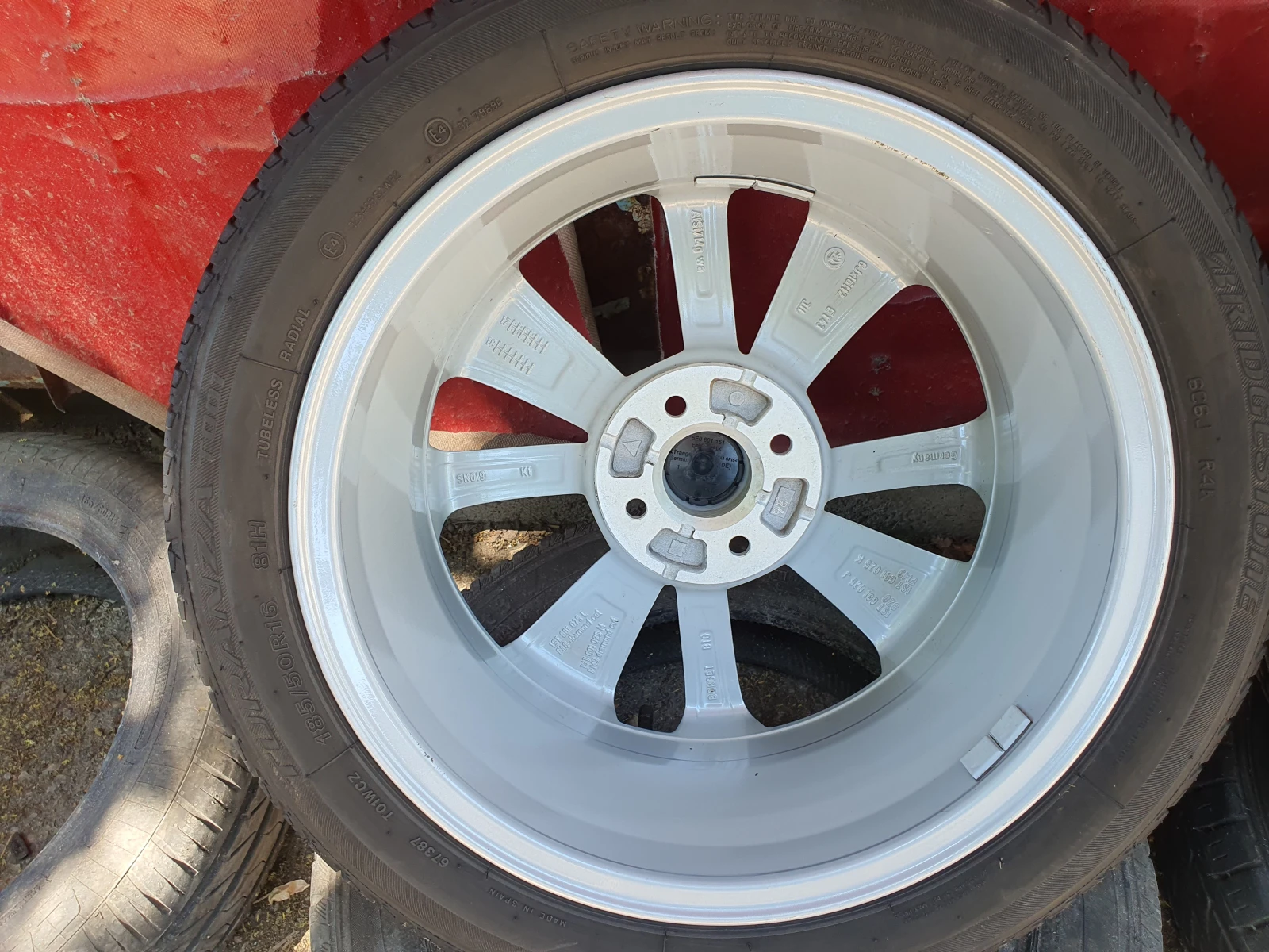 Джанти за Skoda Citigo, снимка 5 - Гуми и джанти - 55089248