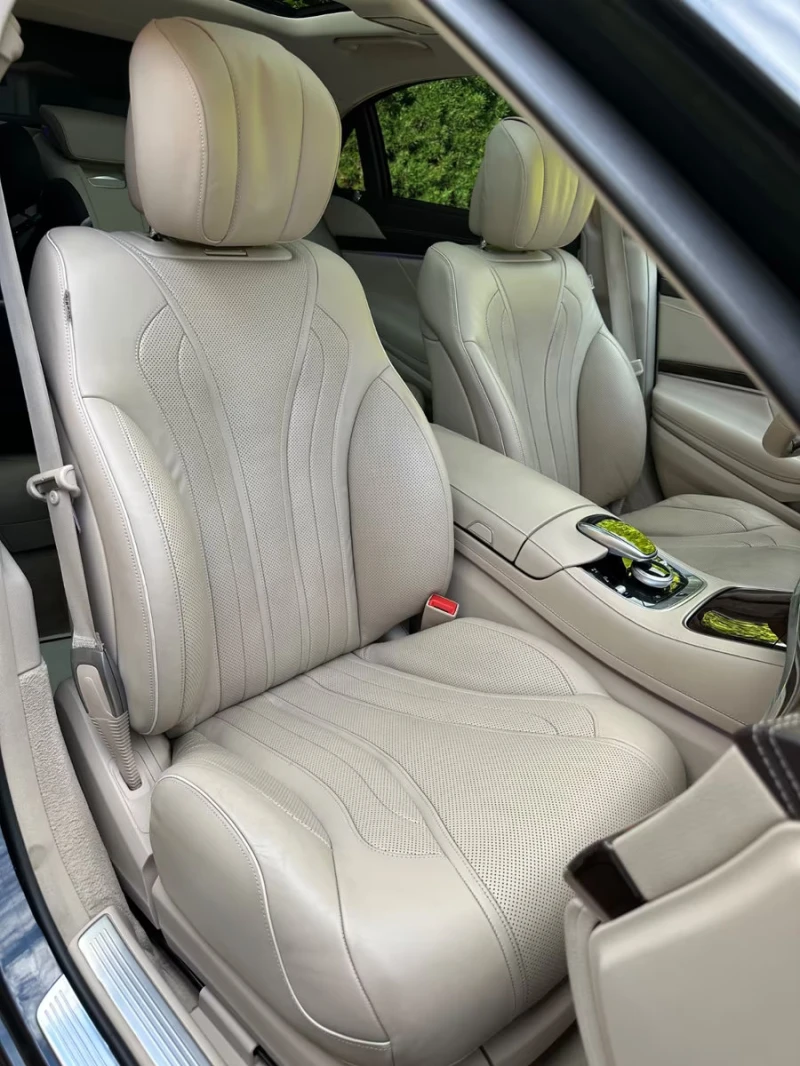 Mercedes-Benz S 400 d/AMG/BURMASTER/360CAM/4-MATIC/340HP/LONG/126dpr, снимка 9 - Автомобили и джипове - 51922154