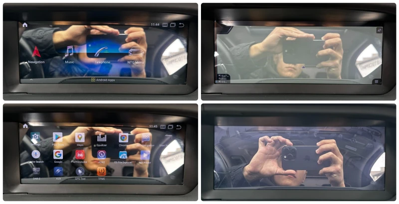 Mercedes-Benz S 550 5.5i 388HP LPG H/K ШИБЕДАХ ANDROID, снимка 14 - Автомобили и джипове - 52134134