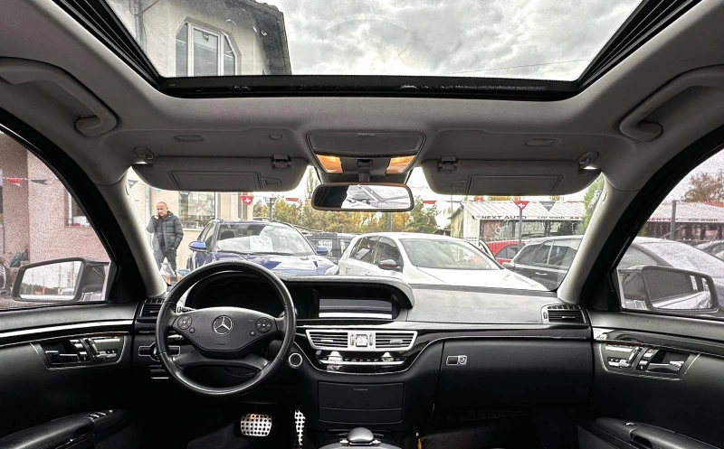 Mercedes-Benz S 550 5.5i 388HP LPG H/K ШИБЕДАХ ANDROID, снимка 9 - Автомобили и джипове - 52134134