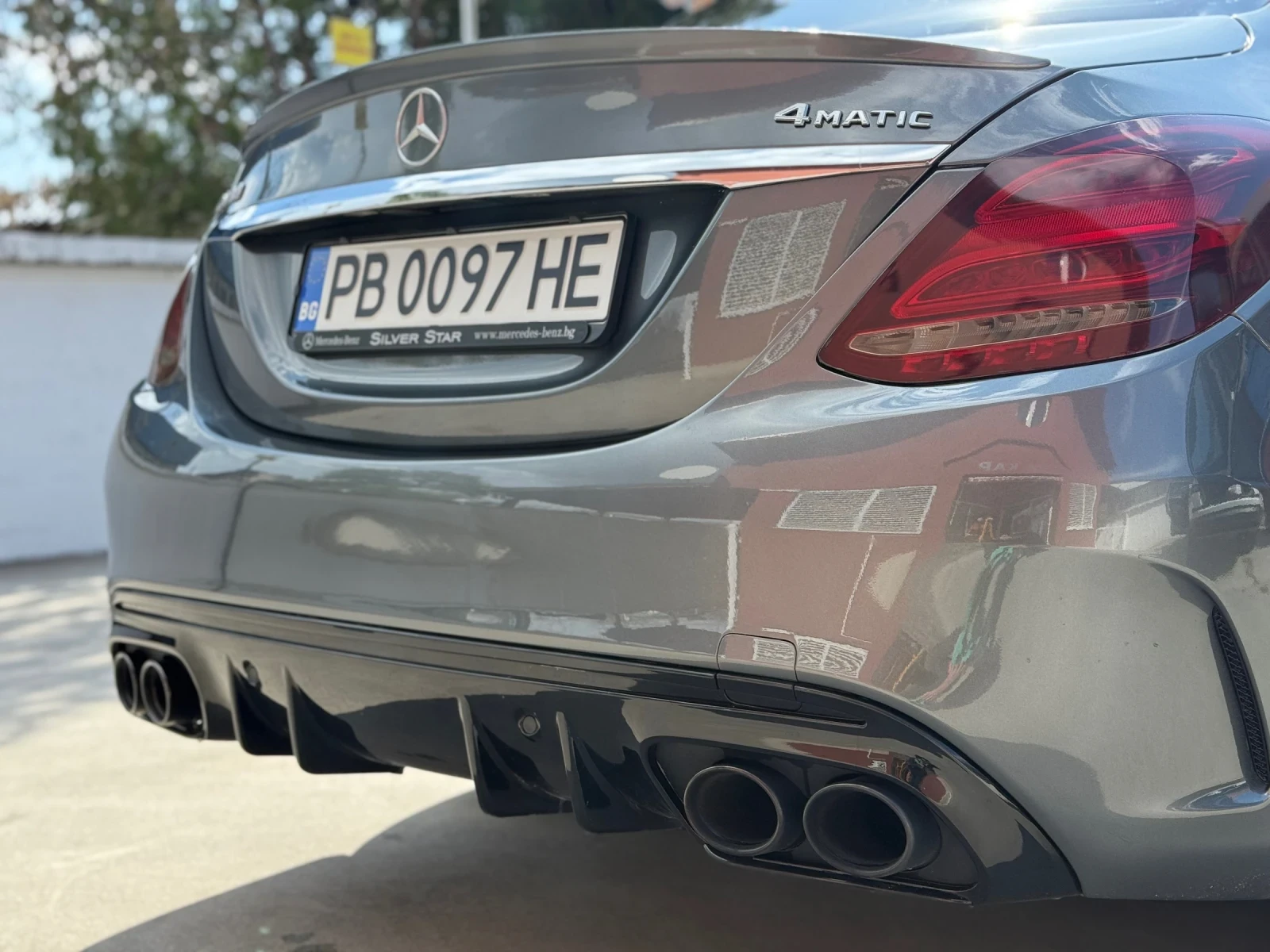 Mercedes-Benz C 300 Mercedes C300 4MATIC AMG | Burmester | Панорама , снимка 5 - Автомобили и джипове - 53794714