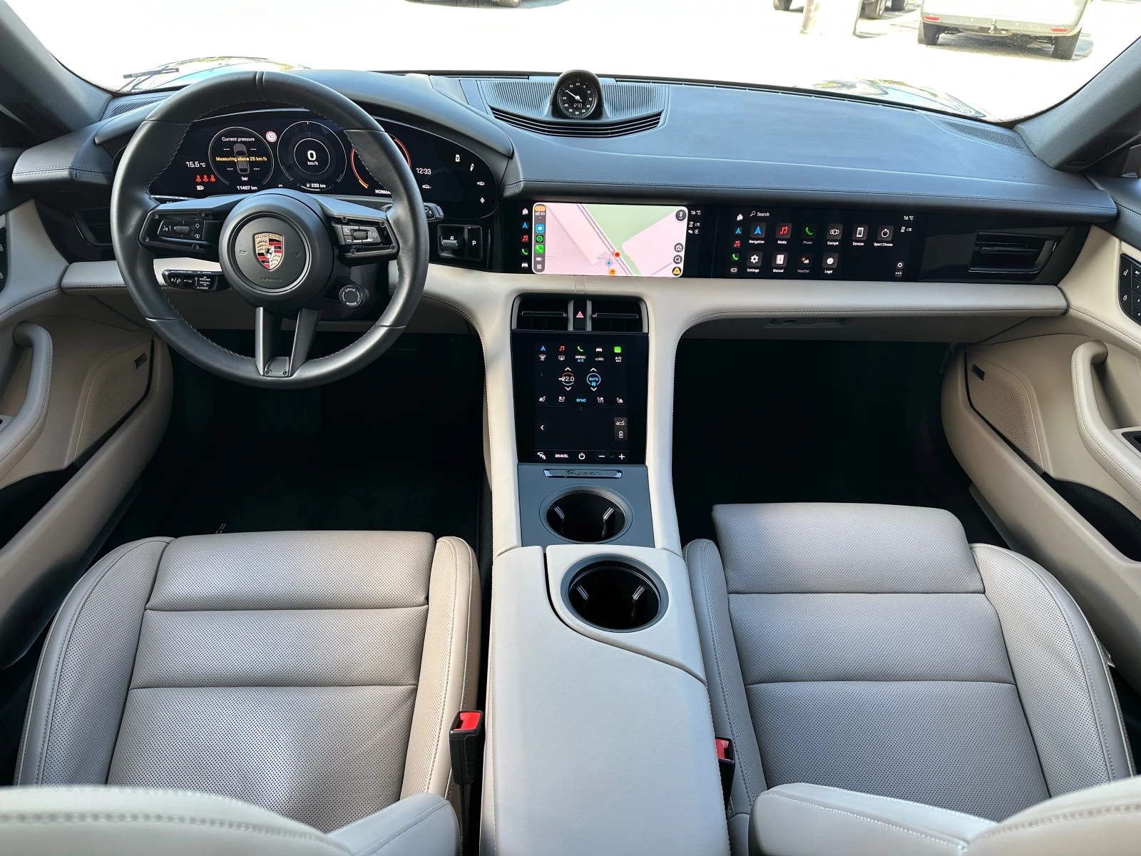 Porsche Taycan 4s обдухване завиваща ос BOSE, снимка 15 - Автомобили и джипове - 53950206