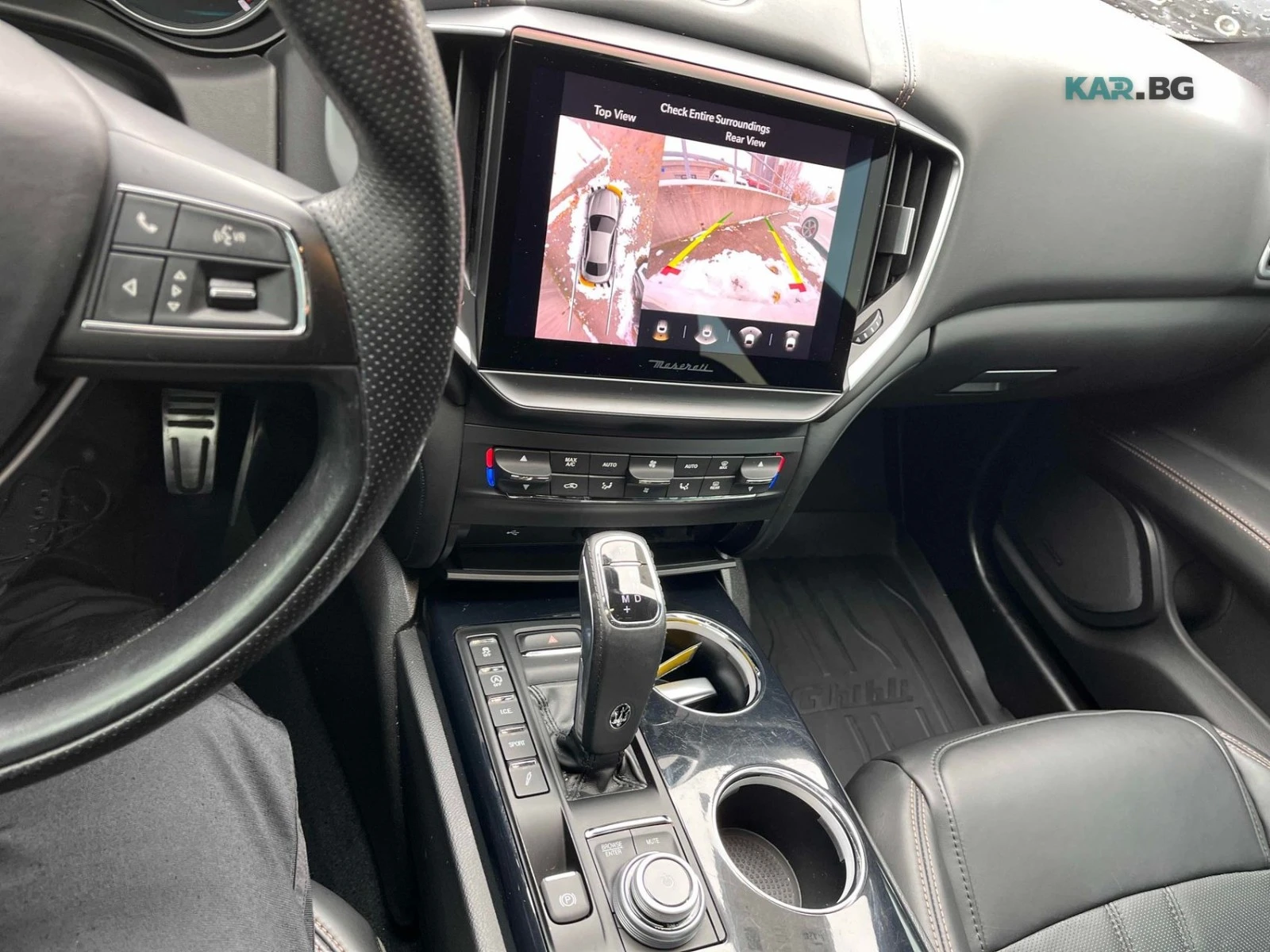 Maserati Ghibli MODENA Q4 ЦЕНА ДО БЪЛГАРИЯ РЕГИСТРАЦИЯ АВТОКРЕДИТ, снимка 8 - Автомобили и джипове - 55223775