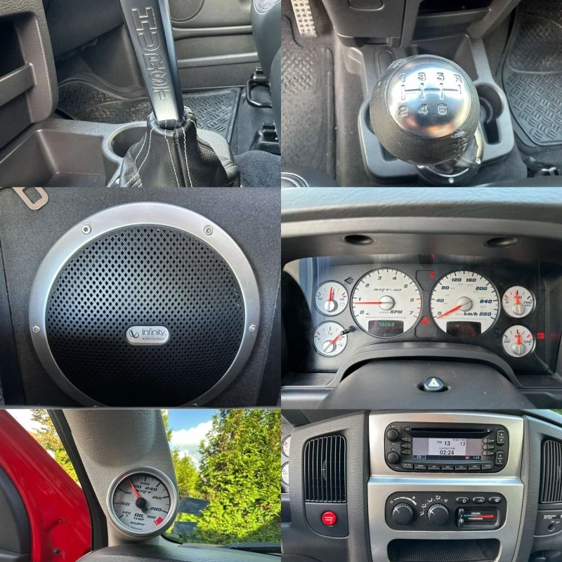 Dodge RAM 1500 SRT 10 Viper Powered 8.3L НАЛИЧЕН, снимка 12 - Автомобили и джипове - 42726229