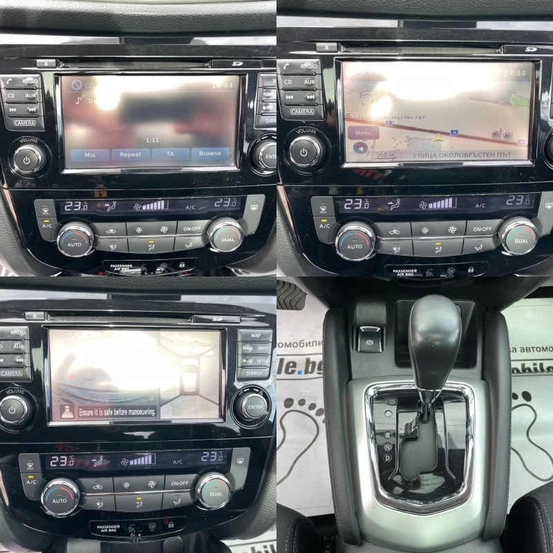 Nissan Qashqai 1.2 DIG-T TEKNA/AUTOMAT/360/FULL SERVICE, снимка 14 - Автомобили и джипове - 42733634