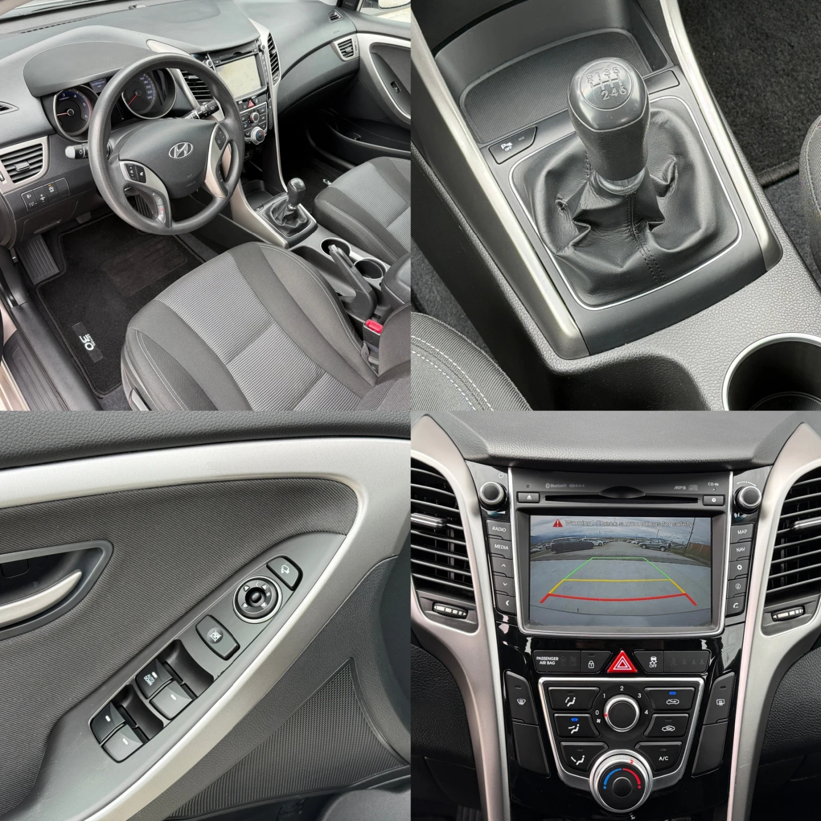 Hyundai I30 1.6CRDi, LED, Навигация, * 108 000км* Камера! ТОП!, снимка 16 - Автомобили и джипове - 54067539