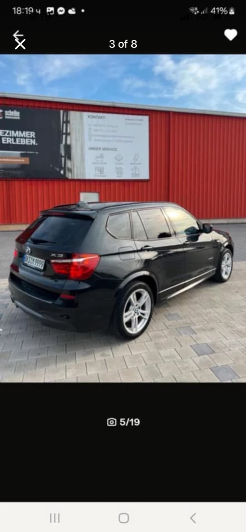 BMW X3, снимка 6 - Автомобили и джипове - 53232743