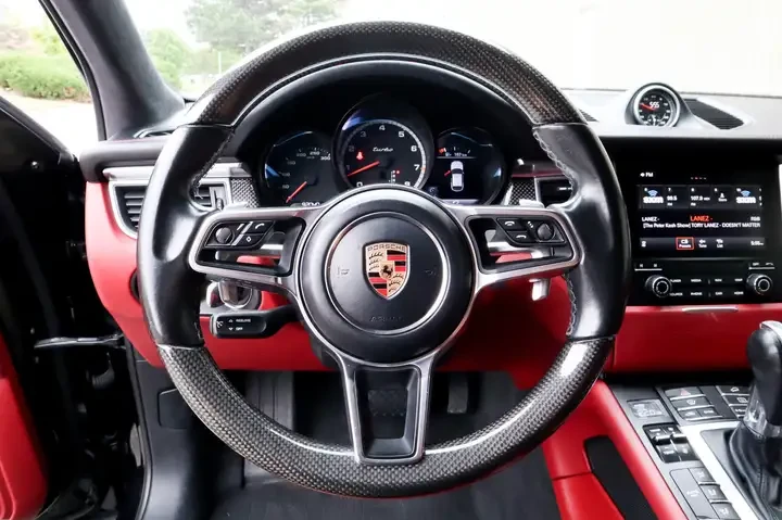 Porsche Macan Turbo/RedLthr/Fully Loaded/Carfax, снимка 9 - Автомобили и джипове - 55157689