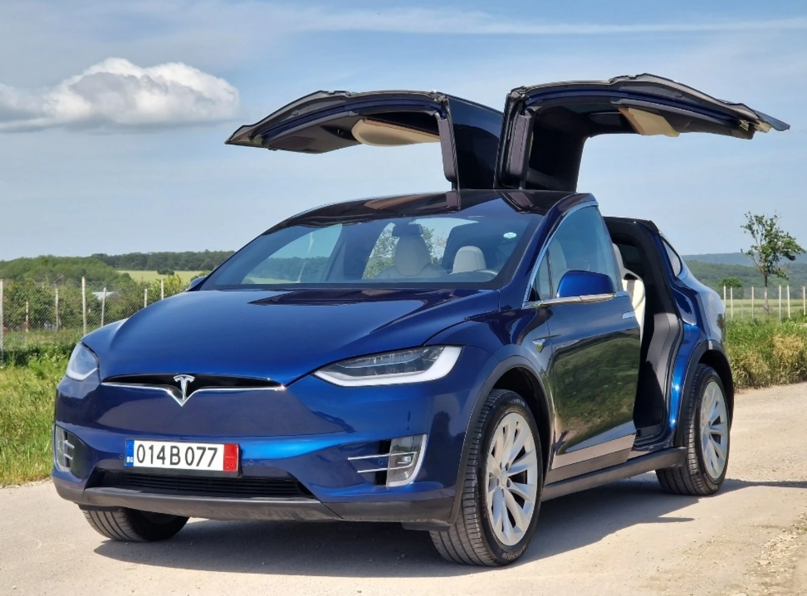 Tesla Model X RAVEN с Гаранция! - [1] 