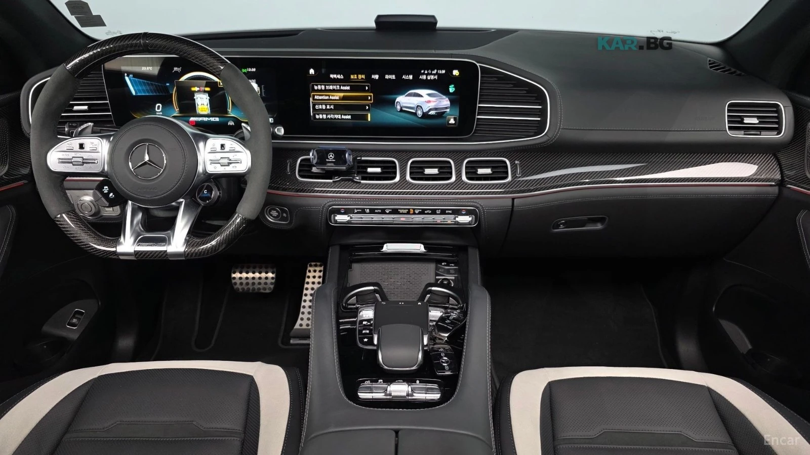 Mercedes-Benz GLE 63 S AMG * ПОДГРЕВ* ОБДУХВАНЕ* МАСАЖИ* 360* HUD* ПАНО* BURM, снимка 6 - Автомобили и джипове - 55312277