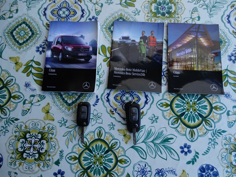 Mercedes-Benz Citan 1.5 KLIMA N1 MAXI 3-МЕСТЕН EURO 6, снимка 15 - Автомобили и джипове - 51853923