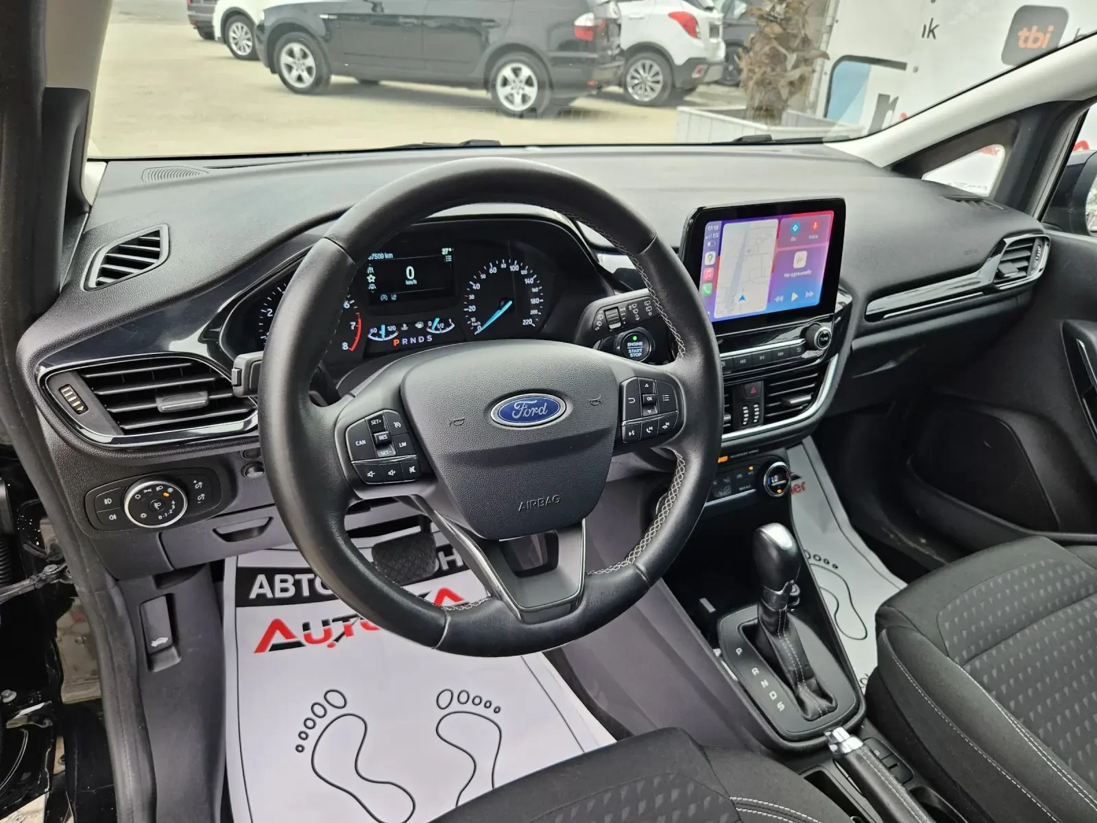 Ford Fiesta 1.0i-100кс= 107.000км= АВТОМАТ= LED= CAR PLAY= KEY - изображение 8