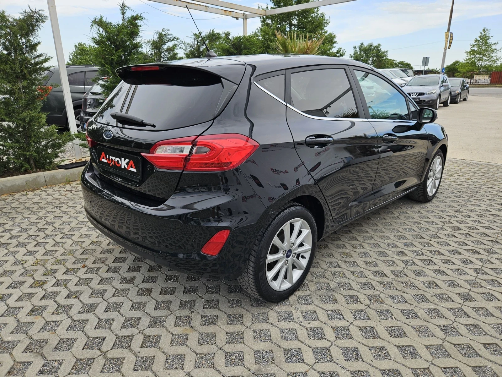 Ford Fiesta 1.0i-100кс= 107.000км= АВТОМАТ= LED= CAR PLAY= KEY - изображение 3