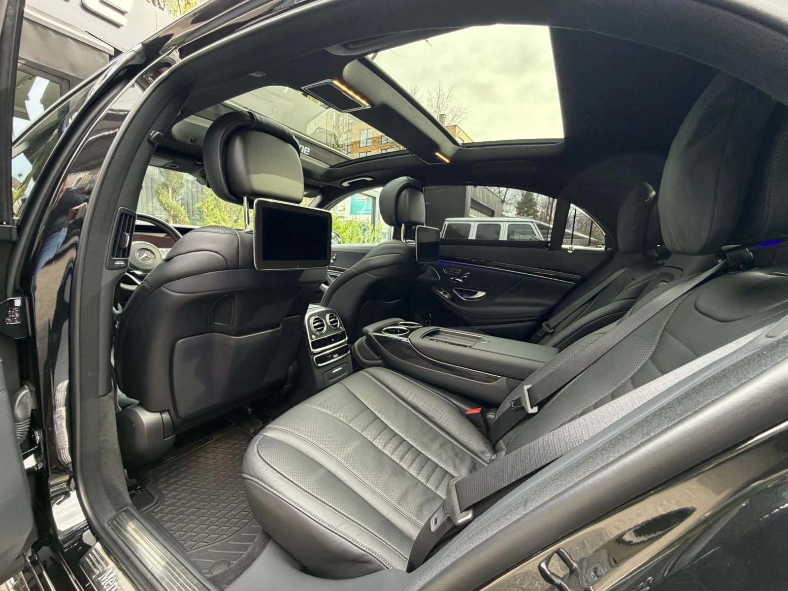 Mercedes-Benz S 400 AMG/LONG/TV/BURM, снимка 13 - Автомобили и джипове - 54019746