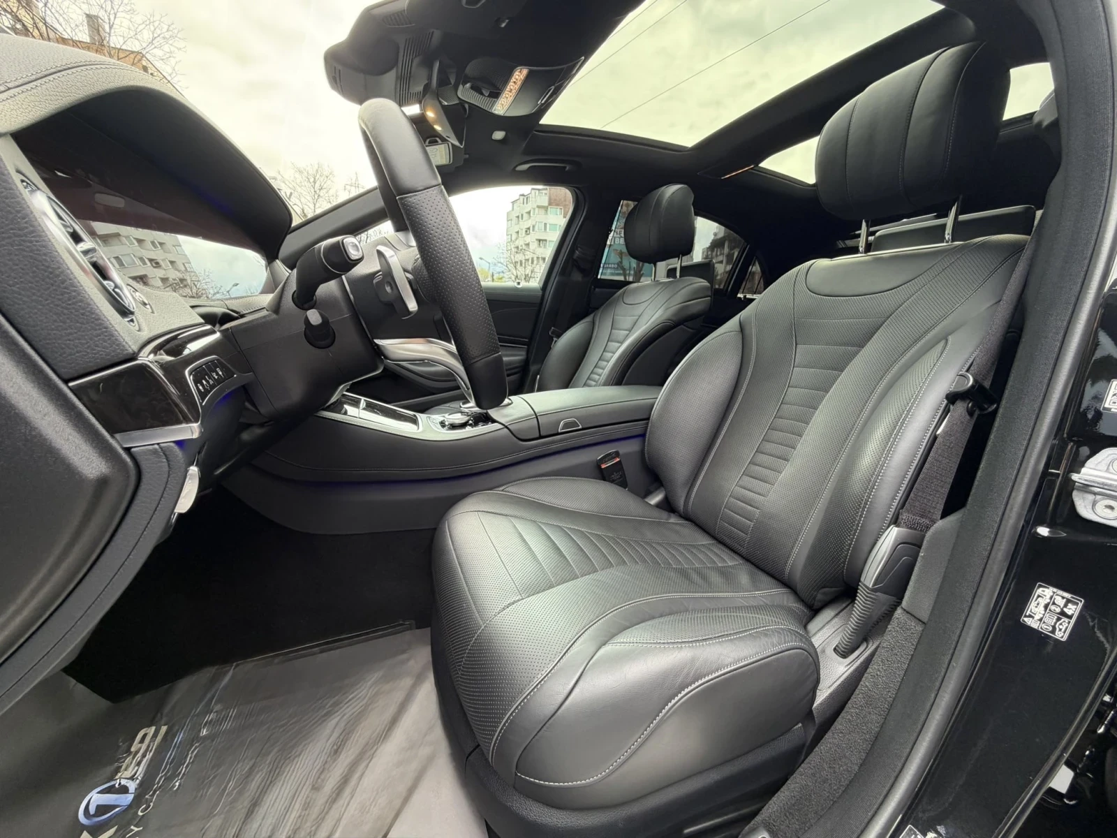 Mercedes-Benz S 400 AMG/LONG/TV/BURM, снимка 12 - Автомобили и джипове - 54019746