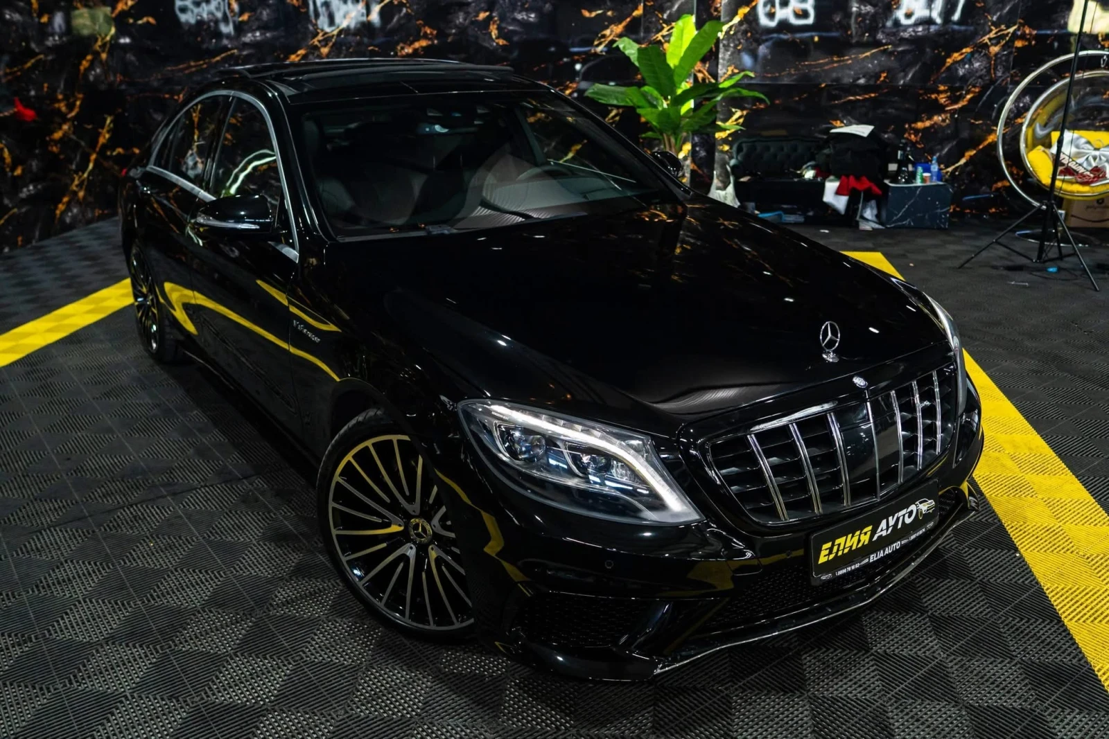 Mercedes-Benz S 350 D LONG MEGA FULL LED ПАНО BURM CARBON ЛИЗИНГ 100%, снимка 4 - Автомобили и джипове - 55337894