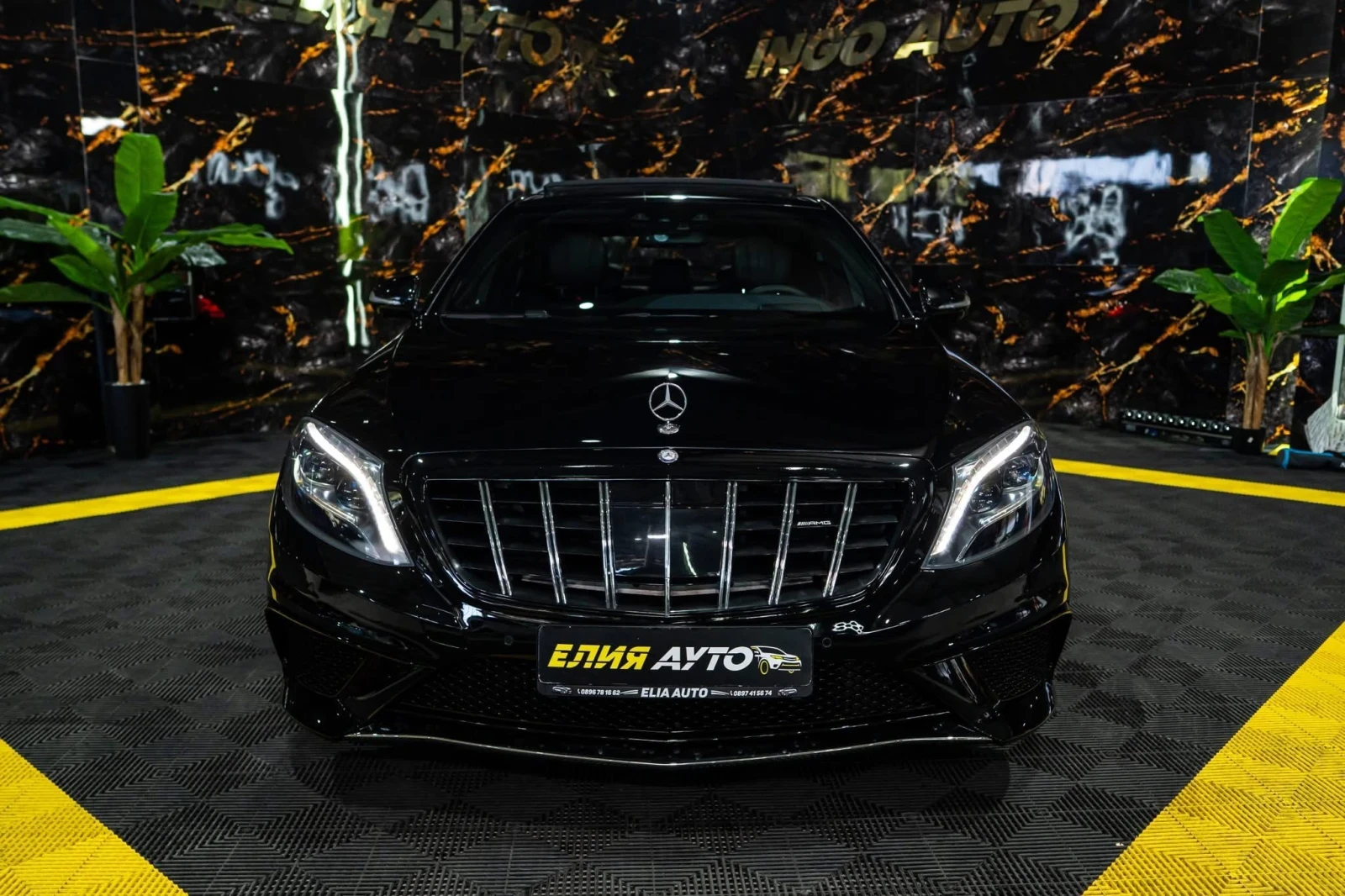 Mercedes-Benz S 350 D LONG MEGA FULL LED ПАНО BURM CARBON ЛИЗИНГ 100%, снимка 3 - Автомобили и джипове - 55337894