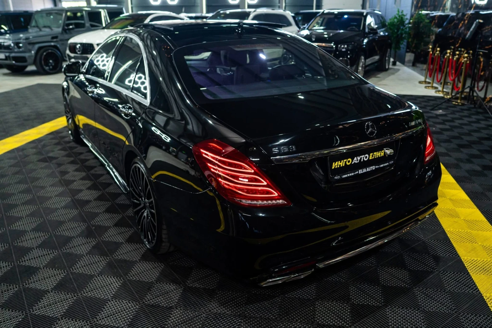 Mercedes-Benz S 350 D LONG MEGA FULL LED ПАНО BURM CARBON ЛИЗИНГ 100%, снимка 7 - Автомобили и джипове - 55337894