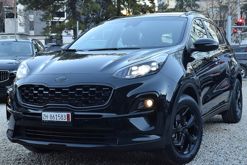 Kia Sportage 1.6ШВЕЙЦАРИЯ/36400km./LUX/Black Edition 4Х4 , снимка 1 - Автомобили и джипове - 48394577