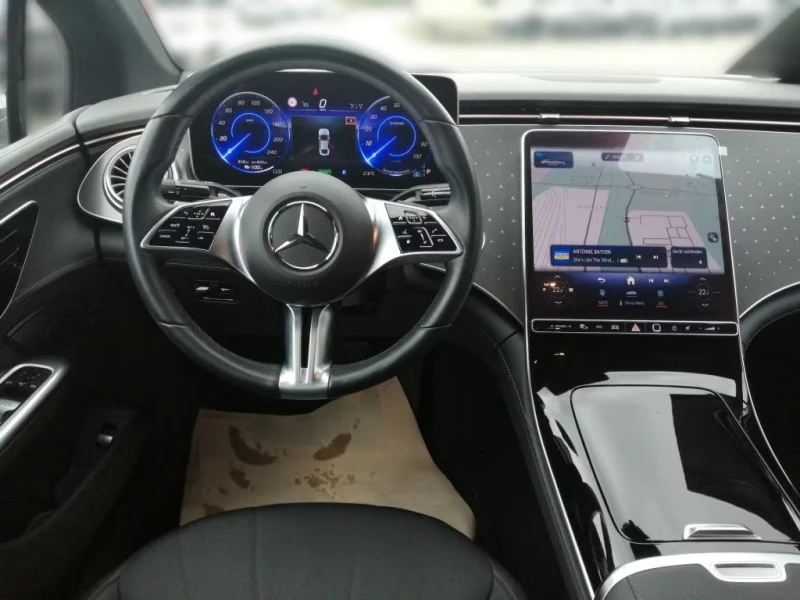 Mercedes-Benz EQE 300eART/245HP/AHK/BURM/MEMO/LED/CAM/NAVI/419g, снимка 8 - Автомобили и джипове - 51977292