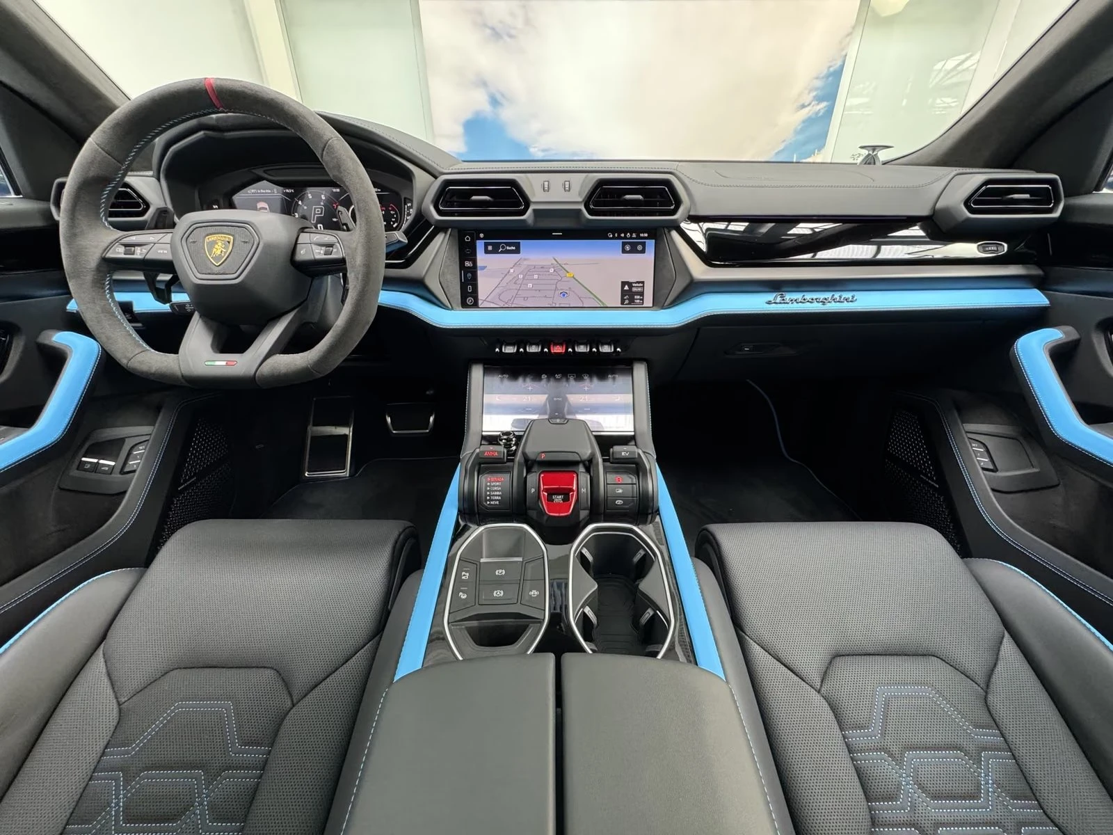 Lamborghini Urus SE/B&O/23"/SPORTIVO/NIGHT VISION/CERAMIC//, снимка 12 - Автомобили и джипове - 55843961