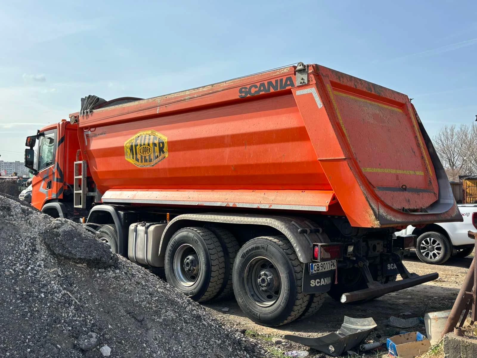 Scania G 410 XT MEILLER КОШ ЛИЗИНГ, снимка 2 - Камиони - 54061244